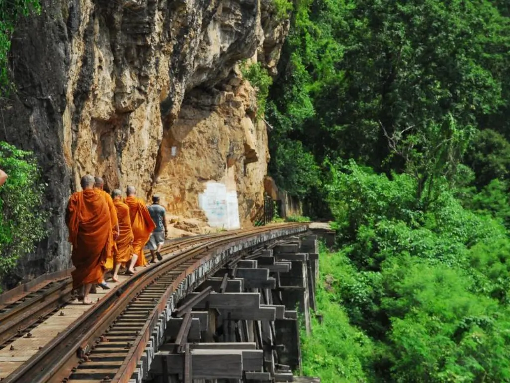 Bangkok to Kanchanaburi: 2 Days and 1 Night of Markets, History, and Waterfalls - Package